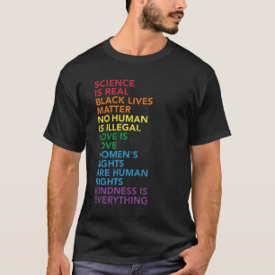 T-shirt La science en état de troubles est une vraie ques