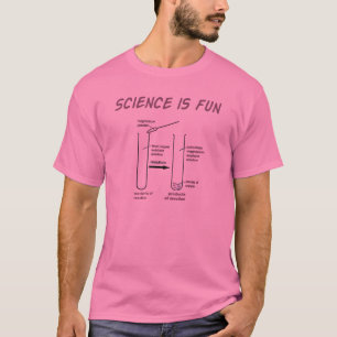 T-shirt la science est amusement