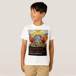 T-shirt La science est la physique ou la philatélie