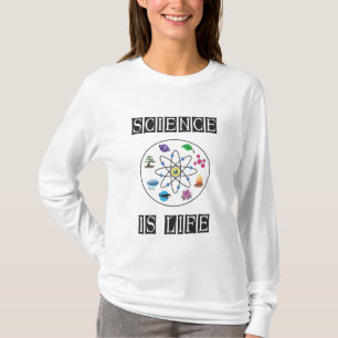 T-shirt La science est la vie