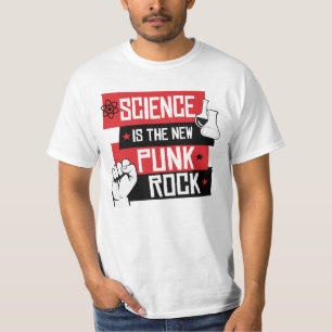 T-SHIRT LA SCIENCE EST LE NOUVEAU ROCHER DE PUNK