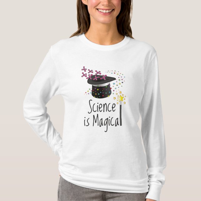 T-shirt La science est magique (Devant)