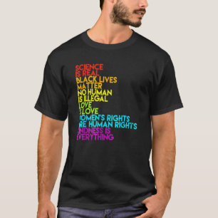 T-shirt La Science Est Une Vraie Pride Lgbt La Communauté