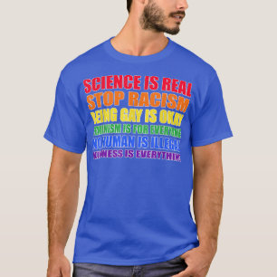 T-shirt La Science Est Vraiment Stop Gay Est Bon Féminisme