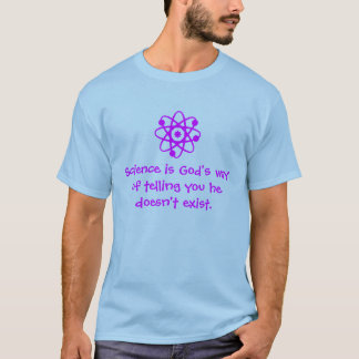 T-shirt La Science et Dieu