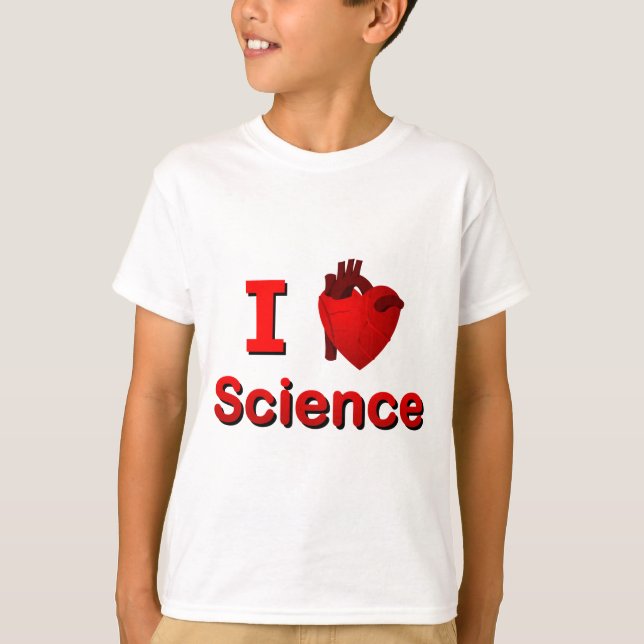 T-shirt La Science I <3 (Devant)