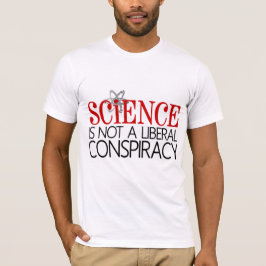T-shirt La Science n'est pas une conspiration libérale