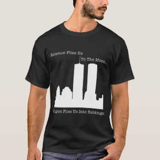 T-shirt La Science nous pilote à la lune…