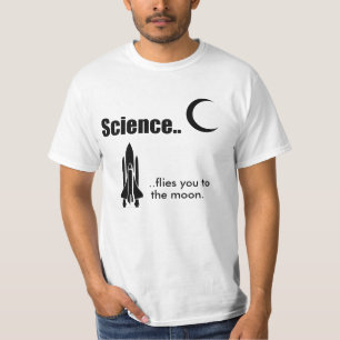 T-shirt La Science/religion vous pilote. Chemise