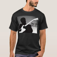 La silhouette du joueur de bleus avec un