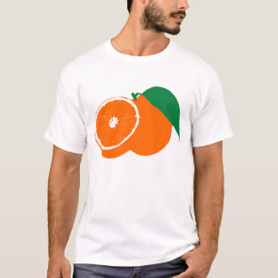 T-shirt La silhouette d'une orange