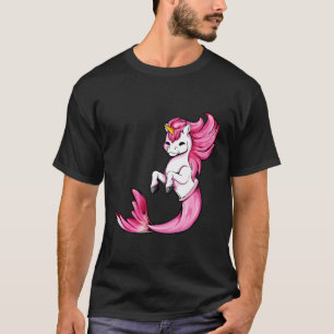T-shirt La sirène de la licorne