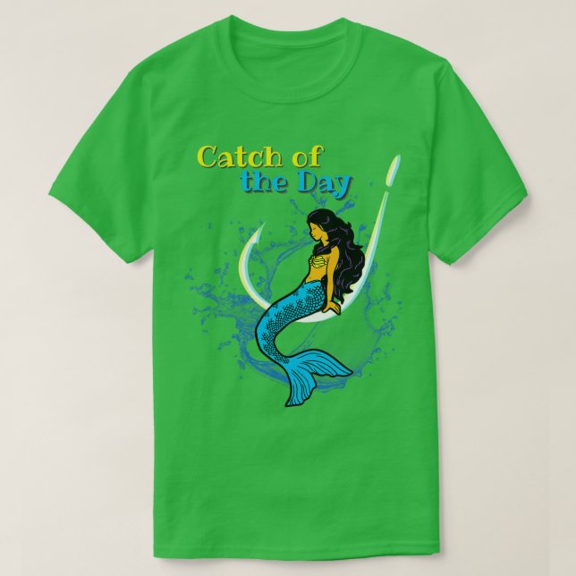 T-shirt La sirène du jour (Design devant)