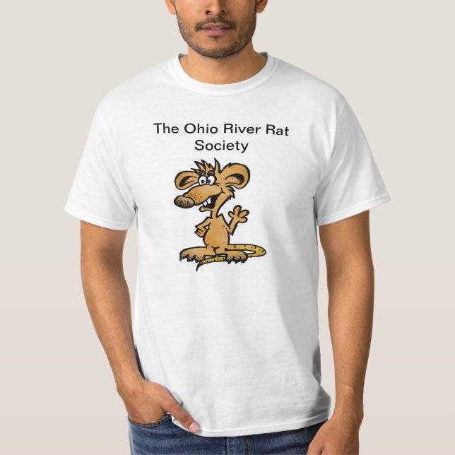 T-shirt La société de rat de la rivière Ohio (Devant)