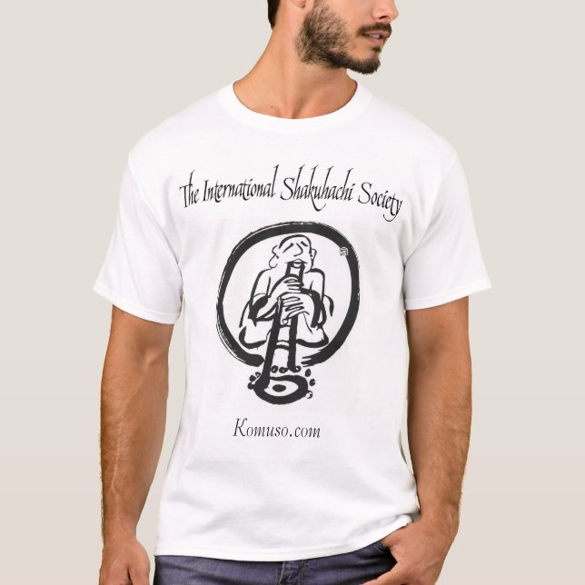 T-shirt La société internationale de Shakuhachi (Devant)