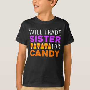 T-shirt La Soeur Du Commerce De Candy, drôle D'Halloween