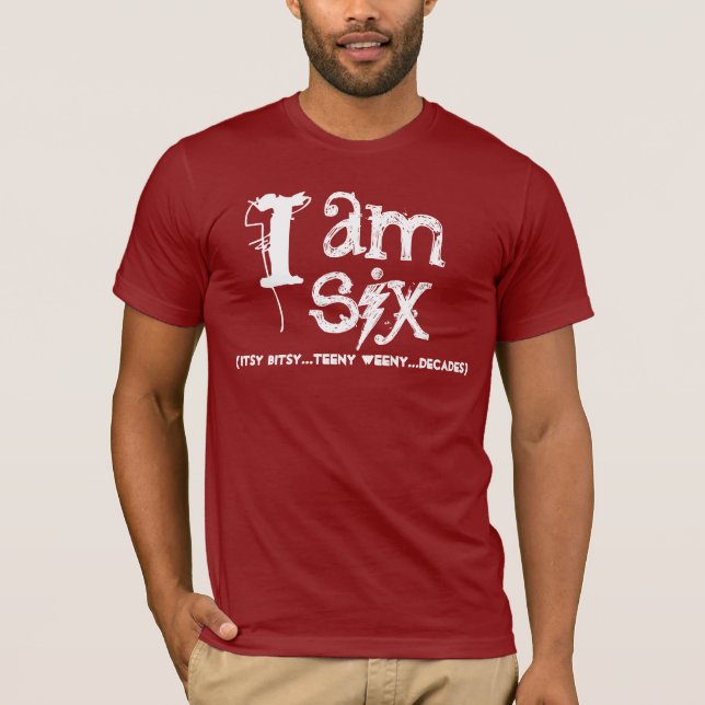 T-shirt La soixantième chemise drôle d'anniversaire je (Devant)
