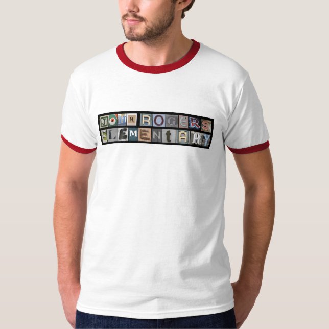 T-shirt La sonnerie des hommes de John Rogers (Devant)