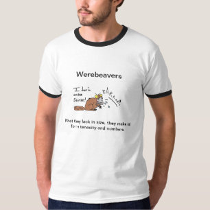 T-shirt La sonnerie T des hommes : Le Werebeaver