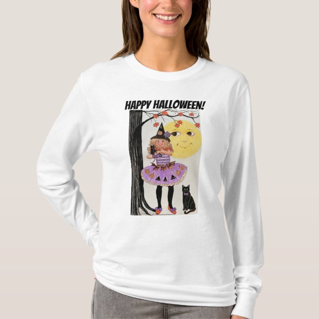 T-shirt La Sorcière et la Chemise Lune ! (Devant)