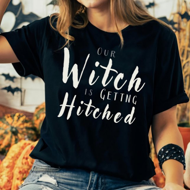 T-shirt La Sorcière Qui Se Marie Fête de Mariée Halloween (Créateur téléchargé)