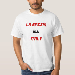 T-shirt La Spezia, Italie Scooter