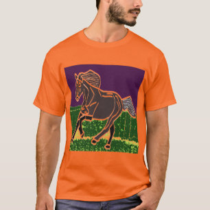 T-shirt La spirale des hommes teignent en nouant des
