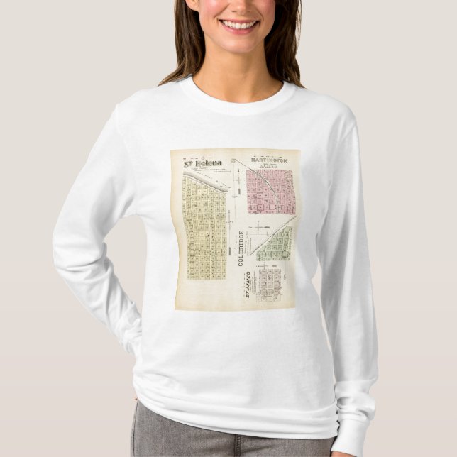 T-shirt La Ste.Hélène, Nébraska (Devant)