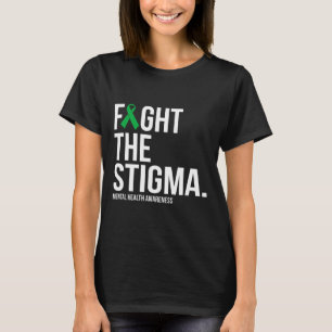 T-shirt La Stigma Green Ribbon santé mentale