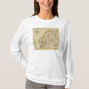 T-shirt La Suède, Danemark, Norvège, Finlande, Islande