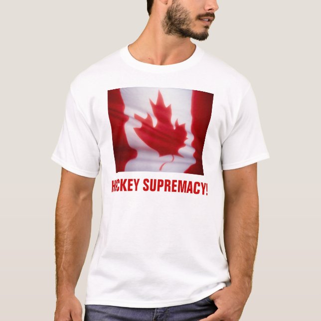 T-SHIRT LA SUPRÉMATIE DU HOCKEY ! (Devant)