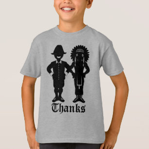 T-shirt La Sweatshirt de Thanksgiving de Kid's Shirt