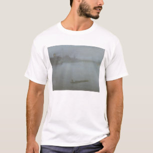 T-shirt La Tamise - nocturne en bleu et argent, c.1872/8