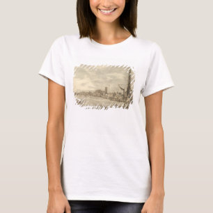 T-shirt La Tamise regardant vers Westminster de Y proche