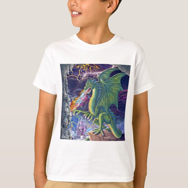 T-shirt La tanière du dragon (Devant)