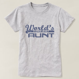 T-shirt La tante la plus fraîche du monde