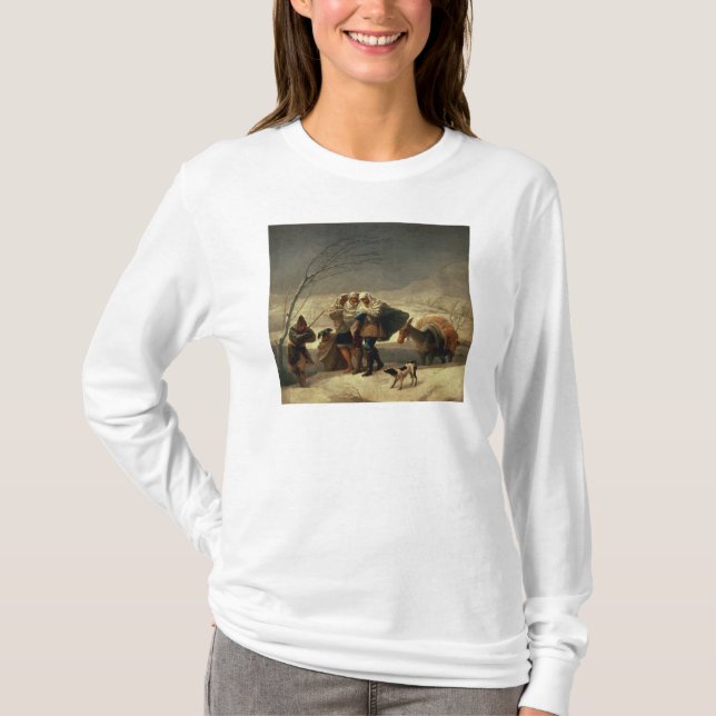 T-shirt La tempête de neige, 1786-87 (Devant)