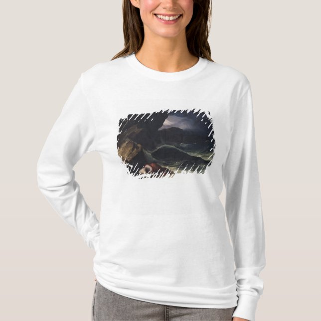 T-shirt La tempête, ou le naufrage (Devant)