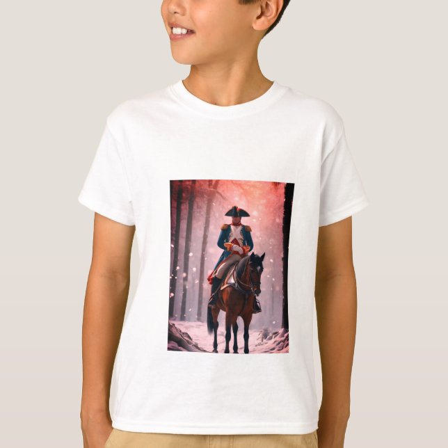 T-shirt La ténacité_ des troupes de Napoléon (Devant)