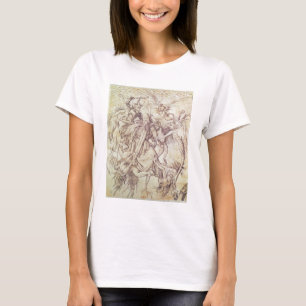 T-shirt La tentation de St. Anthony (gravure)