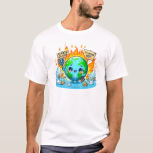 T-shirt La Terre appelée - L'art de sensibilisation au cha