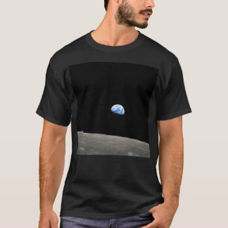 T-shirt La Terre De La Lune