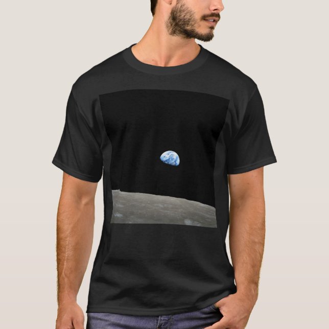 T-shirt La Terre De La Lune (Devant)