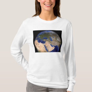 T-shirt La terre de marbre bleue 2 de prochaine générati