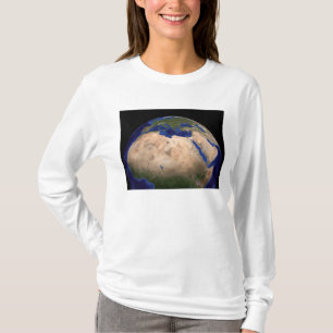T-shirt La terre de marbre bleue 3 de prochaine générati