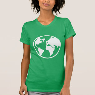 T-shirt La terre de planète