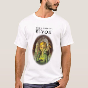 T-shirt La terre d'Elyon   le clivage foncé de collines