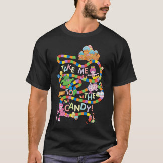 T-shirt La Terre Des Bonbons M'Emmène Au Sweatshirt Des Bo