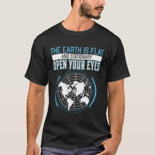 T-shirt La Terre Est Une Idée Cadeau Flat Fools Pour Terre