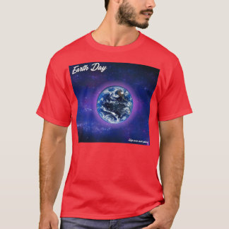 T-shirt La Terre et le ciel nocturne1123